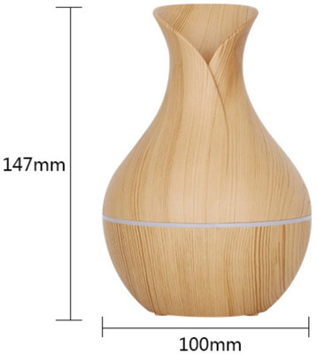 Aatisons Mini Vase USB Humidifier with USB Cable | Night Light Purify Air Diffusion Diffuser Mini Vase USB Humidifier with USB Cable | Night Light Purify Air Diffusion(200 ml)