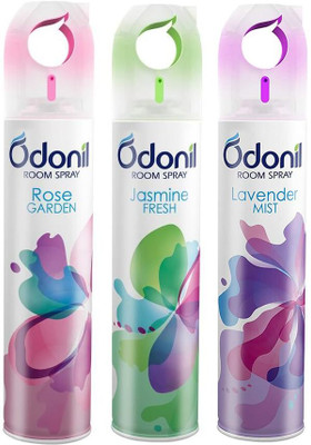 Odonil Jasmine, Rose, Lavender Spray(3 x 150 ml)
