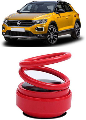 Dvis Orange Car Freshener Diffuser Car Air Freshener Solar Rotating Perfume D-1753(150 ml)