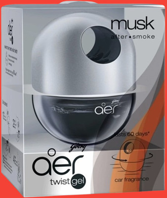 Godrej Musk Car Freshener Car Freshener Diffuser Aer_Twist201(45 g)