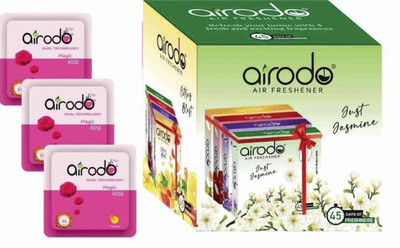 AIRODO MASIC ROSE POUCH 3 UNIT & BLOCK FRAGRANCE 4 UNIT Potpourri, Blocks MASIC ROSE POUCH 3 UNIT & BLOCK FRAGRANCE 4 UNIT(7 ml)
