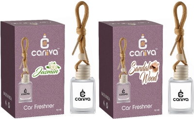 Cariiva JASMINE-SANDALWOOD Car Freshener Diffuser CR_02(2 x 10 ml)