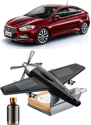 YUNEIK Car Solar Air Freshner Automatic Rotating Diffuser YNK-BLACK-SINGLE-FAN-122(100 g)