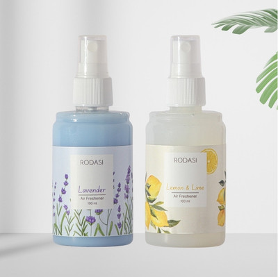 RODASI LAVENDER LEMON LIME Car Freshener Spray RODASSSS_FLVLL100ML(2 x 100 ml)