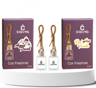 Cariiva AQUA FRESH - RED VANILLA Car Freshener Diffuser CR_02(2 x 10 ml)