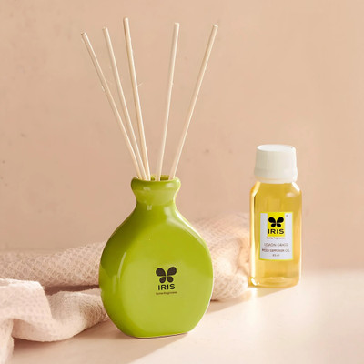 IRIS Lemon Grass Diffuser Set Lemon Grass Reed Diffuser Set(1 Units)