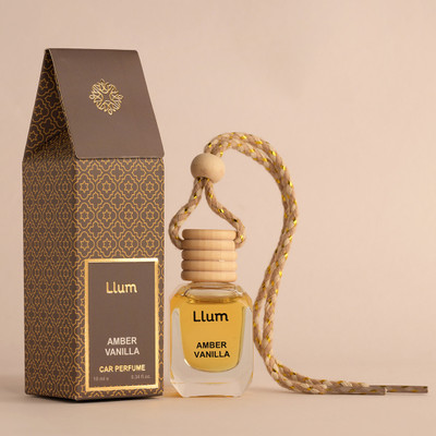 Llum Amber Vanilla Hanging Car Air Freshener Luxury, Organic Toxin-Free Diffuser Car Freshener Diffuser Amber Vanilla Hanging Car Air Freshener Luxury, Organic Toxin-Free Long Lasting Car Freshener Diffuser (10 ml)(10 ml)