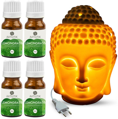 Aatiutik Lemongrass Diffuser Set AT-eBUDDHA_4LG(5 x 8 ml)