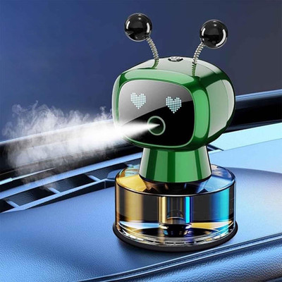 play run Premium Quality Robot Shape Solar Car Perfume Car Freshener Diffuser Set SK-Solar Car Pefume-JQR00 Robot(5 ml)