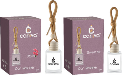 Cariiva ROSE-SWEETAIR Car Freshener Diffuser CR_02(2 x 10 ml)