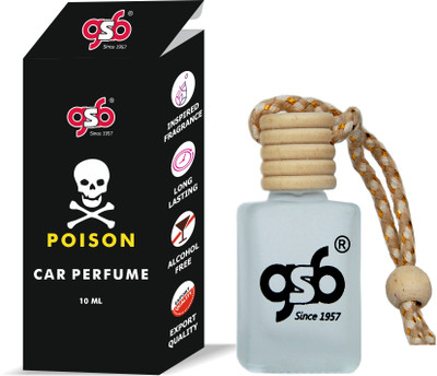 GANDHI SUGANDH BHANDAR Poison Hanging Air Freshener Inspired From Doir Poison Car Freshener Diffuser poisoncar(10 ml)