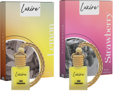 LUXIRE LEMON Car Freshener Diffuser LX02(2 x 10 ml)