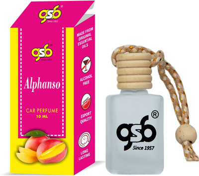 GANDHI SUGANDH BHANDAR Alphanso Hanging Air Car Freshener Diffuser alphansocargsb(10 ml)