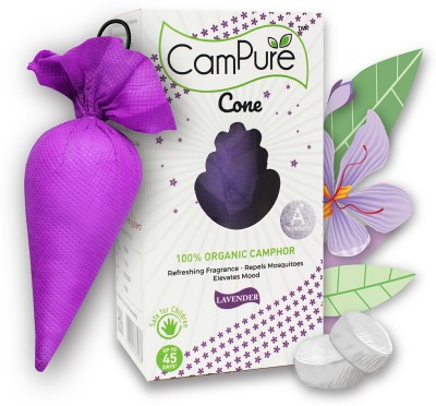 CamPure Cone Air Freshener - Lavender - Pack of 1 Potpourri(1 Units)