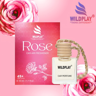 Formless Rose Hanging Perfume Car Freshener Diffuser Hanging Car Air Freshener(10 ml)