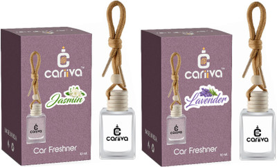 Cariiva JASMINE-LAVENDER Car Freshener Diffuser CR_02(2 x 10 ml)
