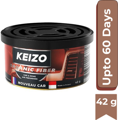 Keizo NOUVEAU CAR Car Freshener Blocks Car Perfume Strong Fiber Air Freshener To Freshen 'up Your Car Nouveau Car(42 g)