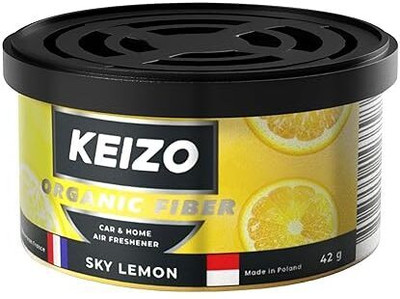 Keizo Sky Lemon Organic Leak Proof Car Freshener Diffuser Sky Lemon(42 ml)