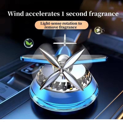 HouseOfCommon Car Air Freshner Diffuser CAT-P Plane Car Solar G139(28 ml)