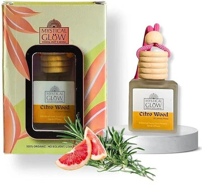 Mystical Glow Natural Diffuser Air Freshener Hanging Pod - Combo Pack of 3 | 8 ML Each | Long-Lasting Car Freshener(3 x 8 ml)