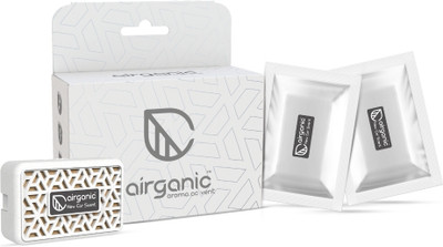 Airganic Aroma Car AC Vent - New Car Scent Combo Kit Car Freshener Blocks Aroma Car AC Vent - New Car Scent Combo Kit(1 Units)
