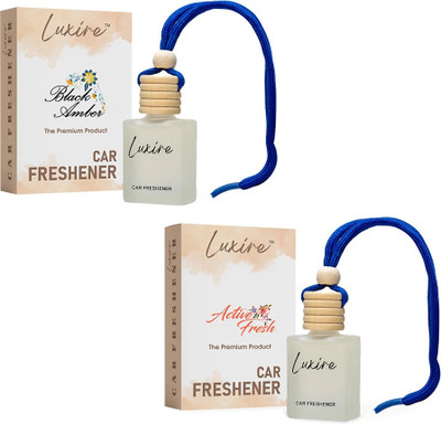LUXIRE BLACKAMBER-ACTIVEFRESH Car Freshener Diffuser lx-02(2 x 10 ml)