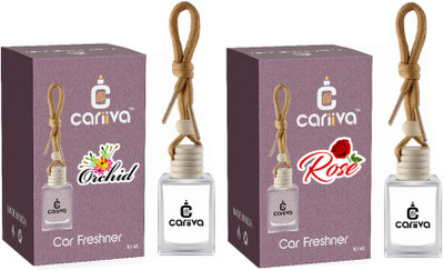 Cariiva ORCHID-ROSE Car Freshener Diffuser CR_02(2 x 10 ml)