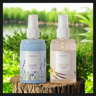 RODASI LAVENDER VANILLA CREAME Car Freshener Spray RDS_X_FLVVC100ML(2 x 100 ml)