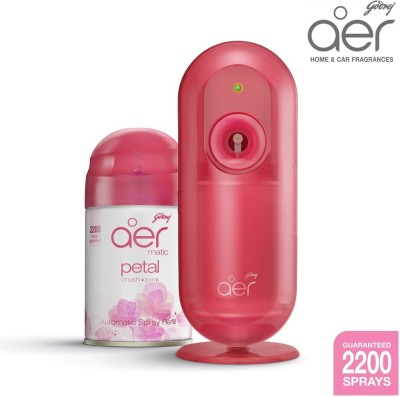 Godrej Aer Petal Crush Pink Automatic Spray(225 ml)