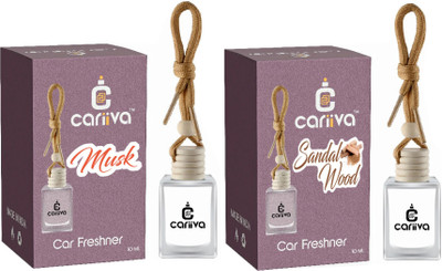 Cariiva MUSK-SANDALWOOD Car Freshener Diffuser CR_02(2 x 10 ml)