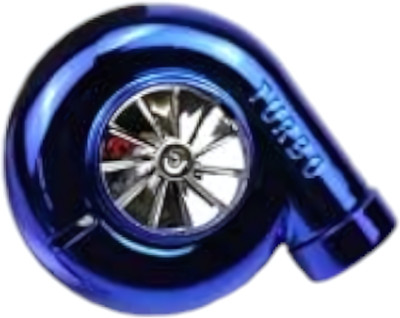 GlowMyst ® Turbo Auto Air Vent Outlet Freshener Car Aromatherapy AC Clip-In (Blue) Car Freshener Diffuser Turbo AC Vent Clip Car Perfume(5 ml)