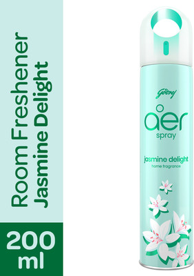 Godrej Aer Room Freshener - Jasmine Delight Spray Morning Misty Meadows for Home & Office(200 ml)