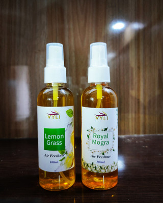 Vyli lemon grass, Royal mogra Spray Lemon grass and royal mogra air spray(2 x 100 ml)