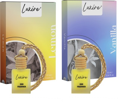 LUXIRE LEMON Car Freshener Diffuser(2 x 10 ml)