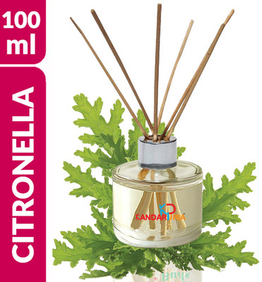 KANDARPURIA KESARI Citronella Diffuser Set, Potpourri Citronella(50 ml)