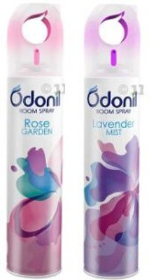 Odonil Rose Garden, Lavender Mist Spray Room Spray(2 x 120 ml)