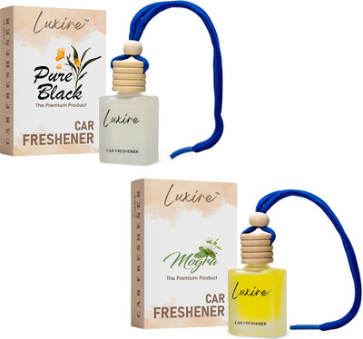 LUXIRE PUREBLACK-MOGRA Car Freshener Diffuser lx01(2 x 10 ml)