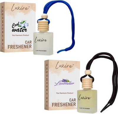 LUXIRE COOLWATER-LAVENDER Car Freshener Diffuser lxcombo(2 x 10 ml)