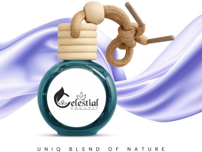 Celestial Lavendar fregrance hanging Car & Room long lasting remove Bad odour Aroma Oil, Diffuser PURE LAVANDAR CRYSTAL FREGRANCE(15 ml)