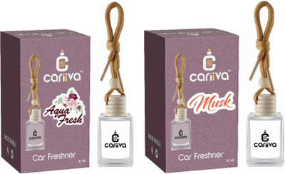 Cariiva AQUAFRESH-MUSK Car Freshener Diffuser CR_02(2 x 10 ml)