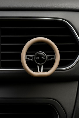 LAVITRA Universal Mini Steering Wheel Car perfume Air Freshner AC Grill Vent Clip Car Freshener Diffuser car steering perfume(20 ml)