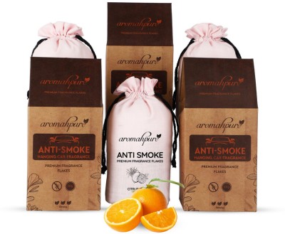 Aromahpure Premium Perfume After-Smoke Fragrance Flakes -Citrus Blast|Air Diffuser Diffuser(3 x 50 g)
