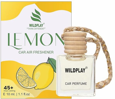 Wildplay Loman, Flora, Car Perfumes Car Freshener Diffuser Lemon Car Air Freshener(10 ml)