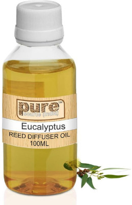 Pure Source India Eucalyptus Diffuser PSI-REEDIFUSER-OIL100ML-EUCALYPTUS-FC(100 ml)