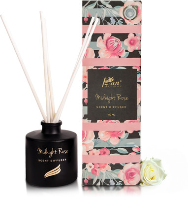 Pan Aromas Midnight Rose Crystal Collection - Reed Diffuser Set Midnight Rose Crystal Collection - Reed(100 ml)