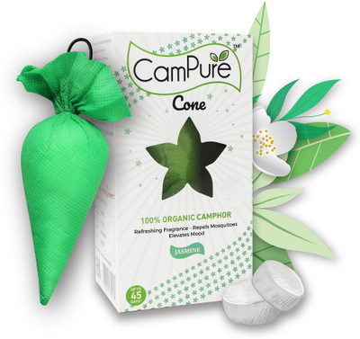 CamPure Cone Air Freshener - Jasmine - Pack of 1 Potpourri Cone Air Freshener - Jasmine - Pack of 1(1 Units)