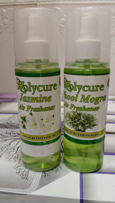 Holycure JASMINE, MOGRA Spray JAS+MOG AIR FRESHENER(400 ml)