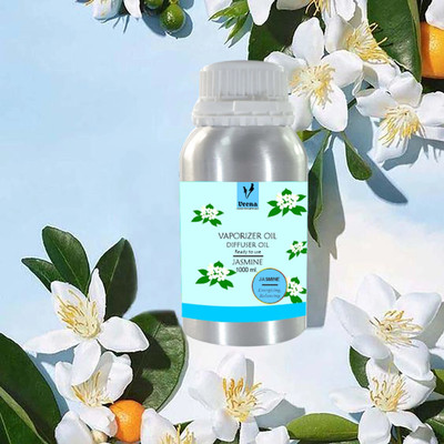 Veena Jasmine Aroma Oil Diffuser Best for Meditation Used in Diffusers Aroma Oil Jasmine Aroma Oil Diffuser(1000 ml)