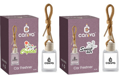 Cariiva CRYSTAL-SWEETAIR Car Freshener Diffuser CR_02(2 x 10 ml)