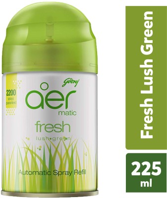 Godrej Fresh, Lush, Green Spray, Refill, Automatic Spray(225 ml)